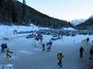 Ouest canadien: Accès aux domaines skiables et parkings – Accès, parking Banff Sunshine