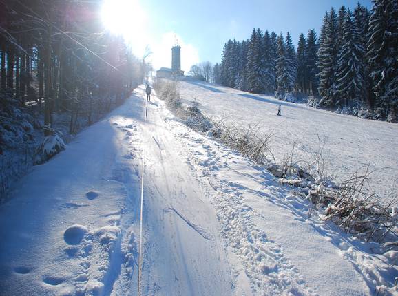 Hohe Bracht 1 - Télécorde/remonte-pente à câbles bas
