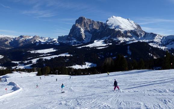 Diversité des pistes Seiser Alm – Diversité des pistes Seiser Alm (Alpe di Siusi)