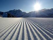 Préparation parfaite des pistes dans le domaine skiable de Villars/Gryon/Les Diablerets