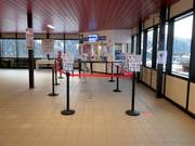 Zone de caisse soignée à Vigo di Fassa