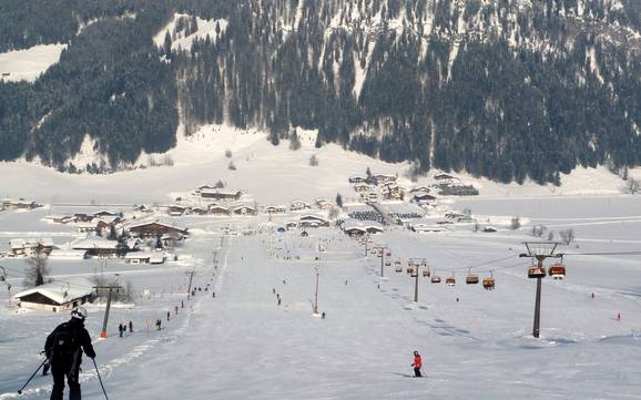 Domaines skiables pour les débutants dans les massifs de Lofer et de Leogang – Débutants Buchensteinwand (Pillersee) – St. Ulrich am Pillersee/St. Jakob in Haus/Hochfilzen