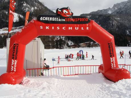 Stations de ski familiales Achensee (lac d'Achen) – Familles et enfants Rofan – Maurach