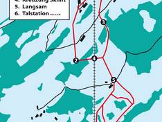Plan des pistes Oberegg – St. Anton