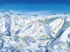 Plan des pistes Grossglockner Heiligenblut