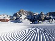 Piste parfaite à San Martino di Castrozza