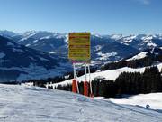 Signalisation sur la piste