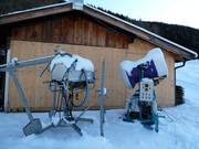 Les canons à neige de Trins