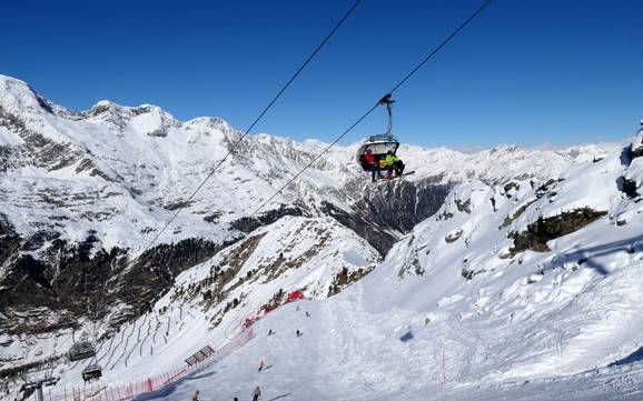 Le plus grand domaine skiable dans le val de Passiria (Passeiertal) – domaine skiable Pfelders (Plan)