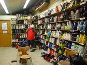 La location de skis pour débutants