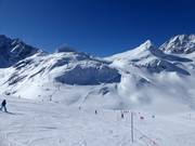 Vue depuis la Rudolfhütte vers le Medelzkopf