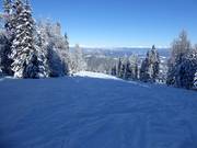 Itinéraire de ski sur la Grebenzen Höhe