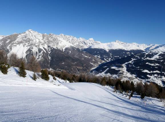 Piste direction Le Motte