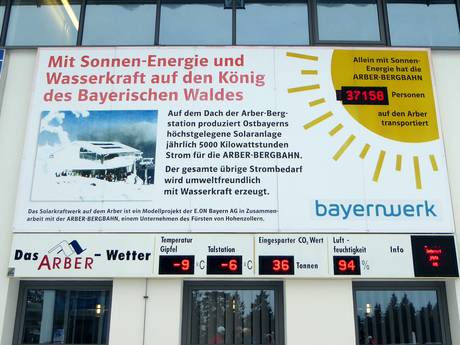 Basse-Bavière (Niederbayern): Domaines skiables respectueux de l'environnement – Respect de l'environnement Arber