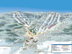 Plan des pistes Windham Mountain