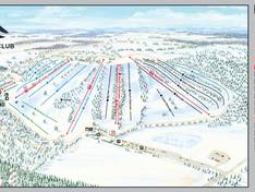 Plan des pistes Mansfield Ski Club