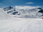 Descente du Pardatschgrat vers l’Idalp