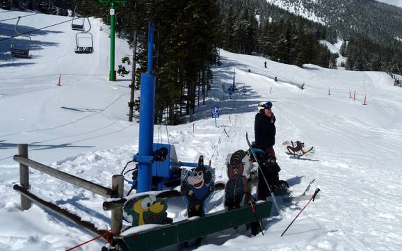 Stations de ski familiales Chaînon Clark – Familles et enfants Castle Mountain
