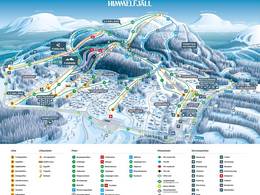 Plan des pistes Idre Himmelfjäll