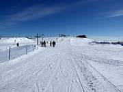 Piste facile Toppbacken au sommet