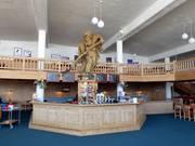 Bar du restaurant d’altitude Gadein