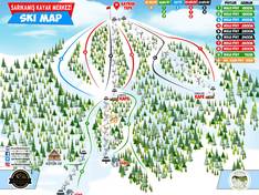 Plan des pistes Sarıkamış