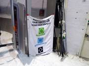 Informations dans le hall de ski