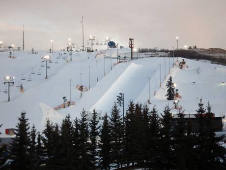 Snowparks Rocheuses canadiennes – Snowpark Canada Olympic Park – Calgary