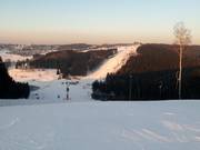 Vue sur le domaine skiable Schöneck