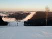 Monts Métallifères: Taille des domaines skiables – Taille Schöneck (Skiwelt)