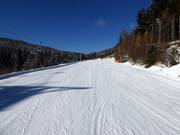 Facile descente Lella jusqu'à la station de la vallée