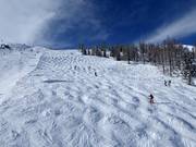 Piste à bosses au télésiège Mitterhausbahn (Planai)
