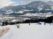 Départ de la piste principale