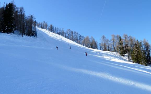Domaines skiables pour skieurs confirmés et freeriders Gailtal (vallée de la Gail) – Skieurs confirmés, freeriders Nassfeld – Hermagor