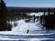 Piste Rödingen vers la station de la télésiège six places Ost 6:An