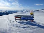 Les bifurcations sont clairement indiquées.