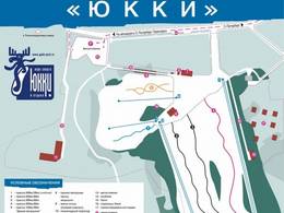Plan des pistes Yucca Park