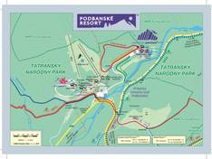 Plan des pistes Permon