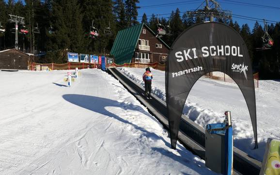 Stations de ski familiales Pilsen – Familles et enfants Špičák