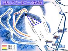 Plan des pistes Yogoshiyama