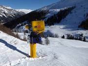 Canon à neige au télésiège Bodmenstafel