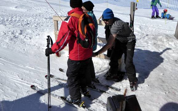 Vallée du Rhin postérieur: amabilité du personnel dans les domaines skiables – Amabilité Splügen – Tambo