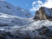 Vue sur le Pian dei Fiacconi (Marmolada)