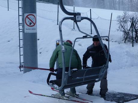 Zugspitz Region: amabilité du personnel dans les domaines skiables – Amabilité Kolbensattel – Oberammergau