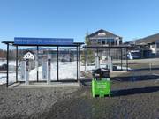 Tri des déchets dans la station de ski Hafjell