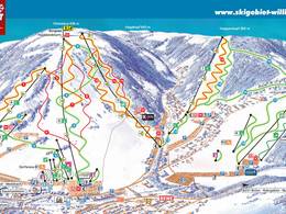 Plan des pistes Willingen – Ettelsberg