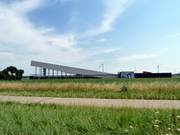 Vue sur la halle de ski SnowWorld Terneuzen