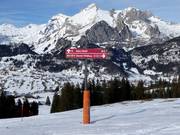 Signalisation sur les pistes