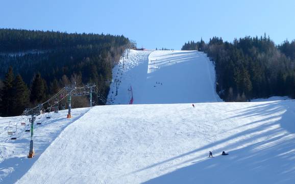 Domaines skiables pour skieurs confirmés et freeriders Sudètes tchèques – Skieurs confirmés, freeriders Špindlerův Mlýn