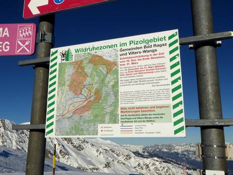 Suisse orientale: Domaines skiables respectueux de l'environnement – Respect de l'environnement Pizol – Bad Ragaz/Wangs